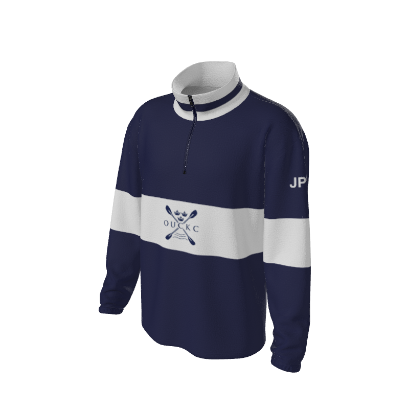Retro Quarter Zip Fleece 1 Y1 Custom Retro Quarter Zip Fleece. (x 15)