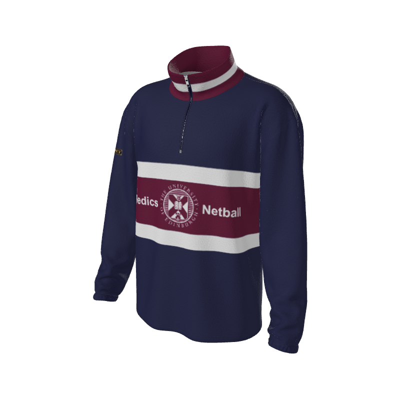 Retro Quarter Zip Fleece 2 Y1 Custom Retro Quarter Zip Fleece. (x 21)