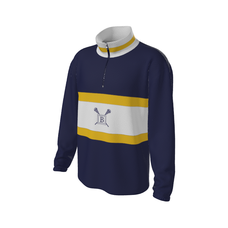 Retro Quarter Zip Fleece 2 Y1 Custom Retro Quarter Zip Fleece. (x 15)