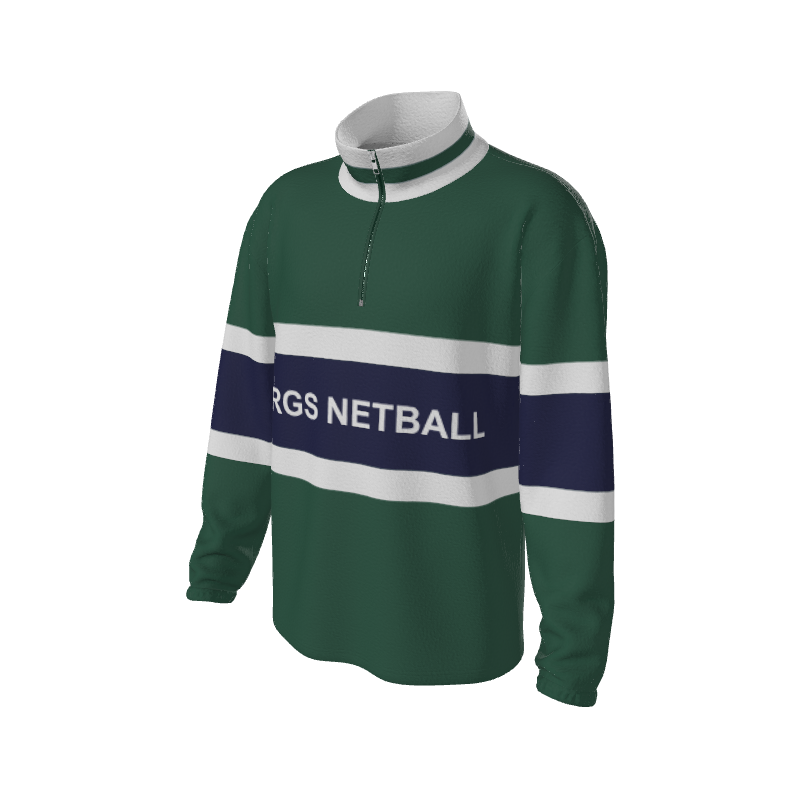 Retro Quarter Zip Fleece 5 Y1 Custom Retro Quarter Zip Fleece. (x 15)