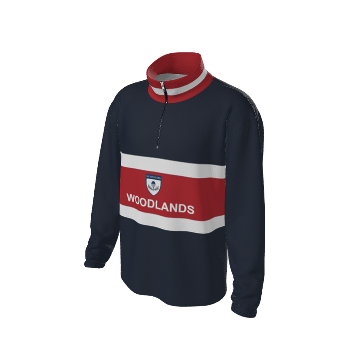 Retro Quarter Zip Fleece 2 Y1 Custom Retro Quarter Zip Fleece. (x 27)