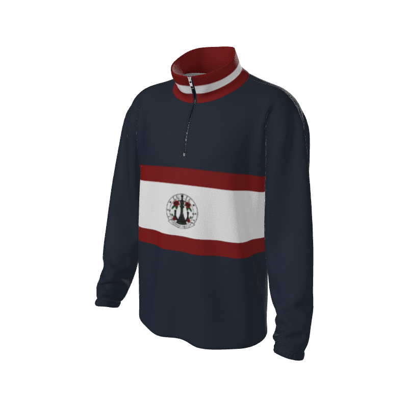 Retro Quarter Zip Fleece 2 Y1 Custom Retro Quarter Zip Fleece. (x 19)