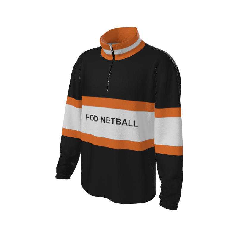 Retro Quarter Zip Fleece 5 Y1 Custom Retro Quarter Zip Fleece. (x 18)