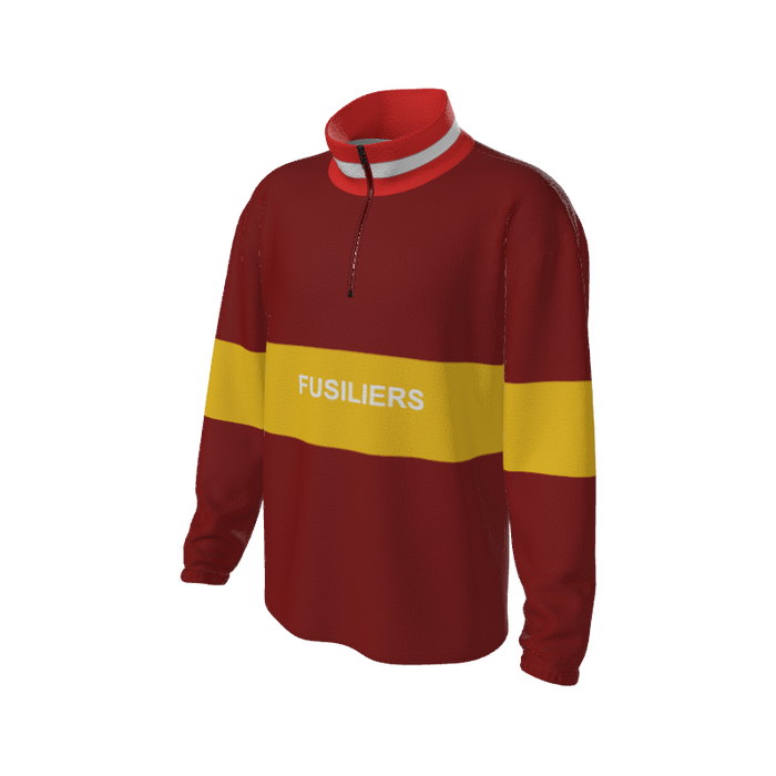 Retro Quarter Zip Fleece 1 Y1 Custom Retro Quarter Zip Fleece. (x 34)