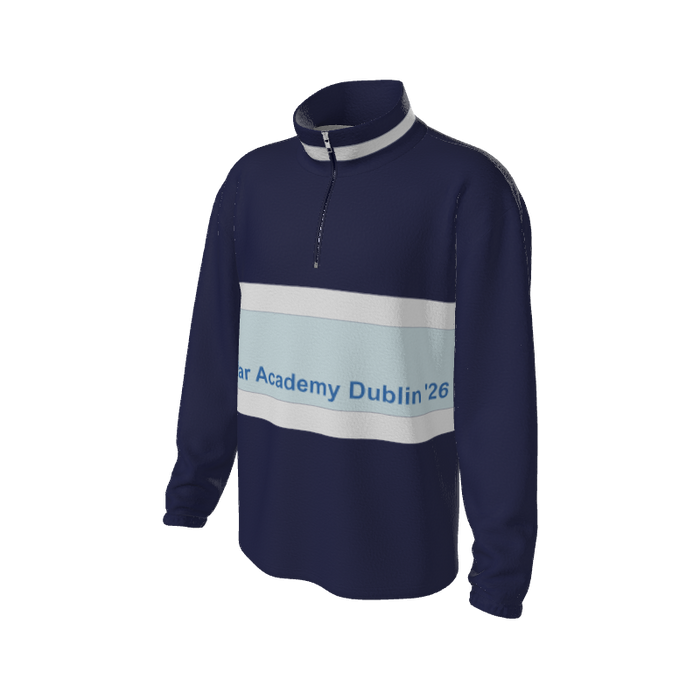 Retro Quarter Zip Fleece 2 Y1 Custom Retro Quarter Zip Fleece. (x 17)