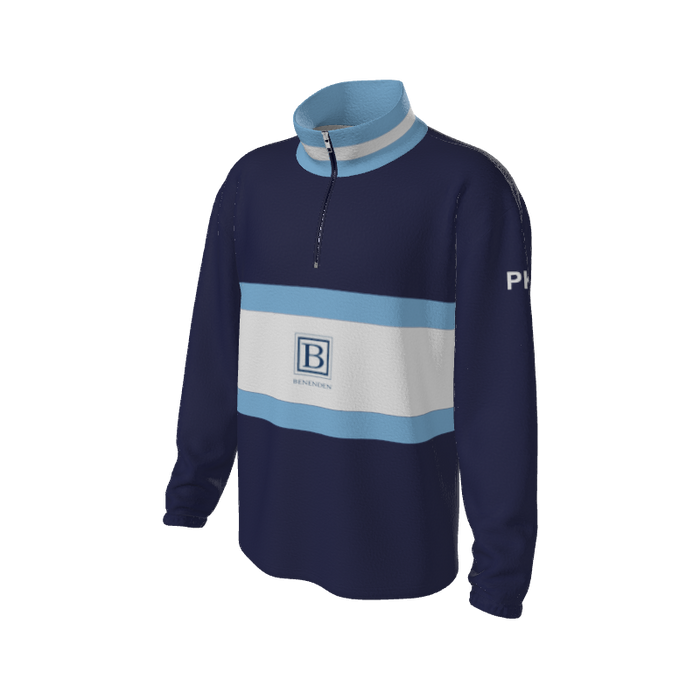 Retro Quarter Zip Fleece 2 Y1 Custom Retro Quarter Zip Fleece. (x 16)