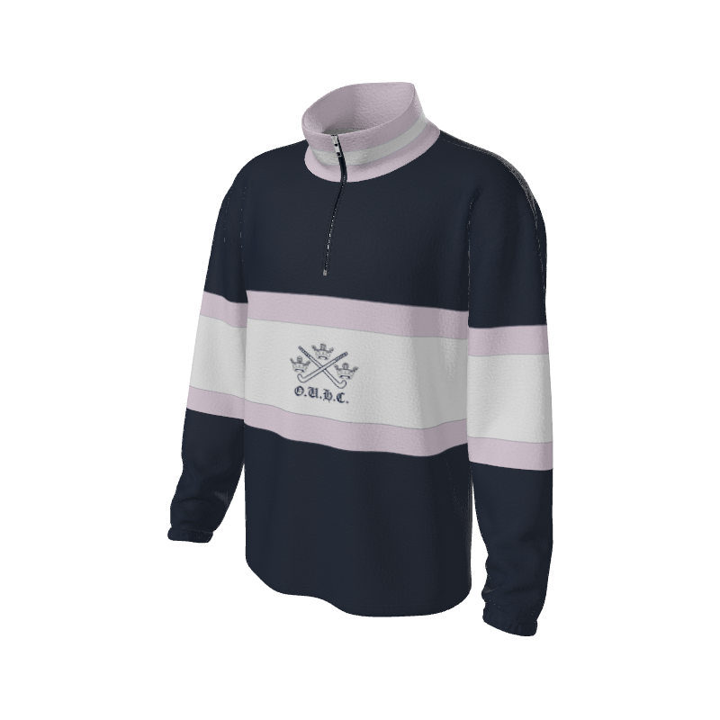 Retro Quarter Zip Fleece 5 Y1 Custom Retro Quarter Zip Fleece. (x 16)