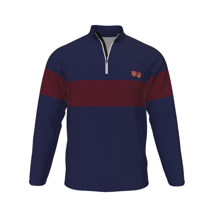 Cotton Quarter-Zip 3 Y1 Custom Cotton Quarter-Zip. (x 15)