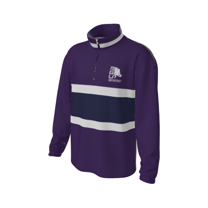 Retro Quarter Zip Fleece 2 Y1 Custom Retro Quarter Zip Fleece. (x 16)