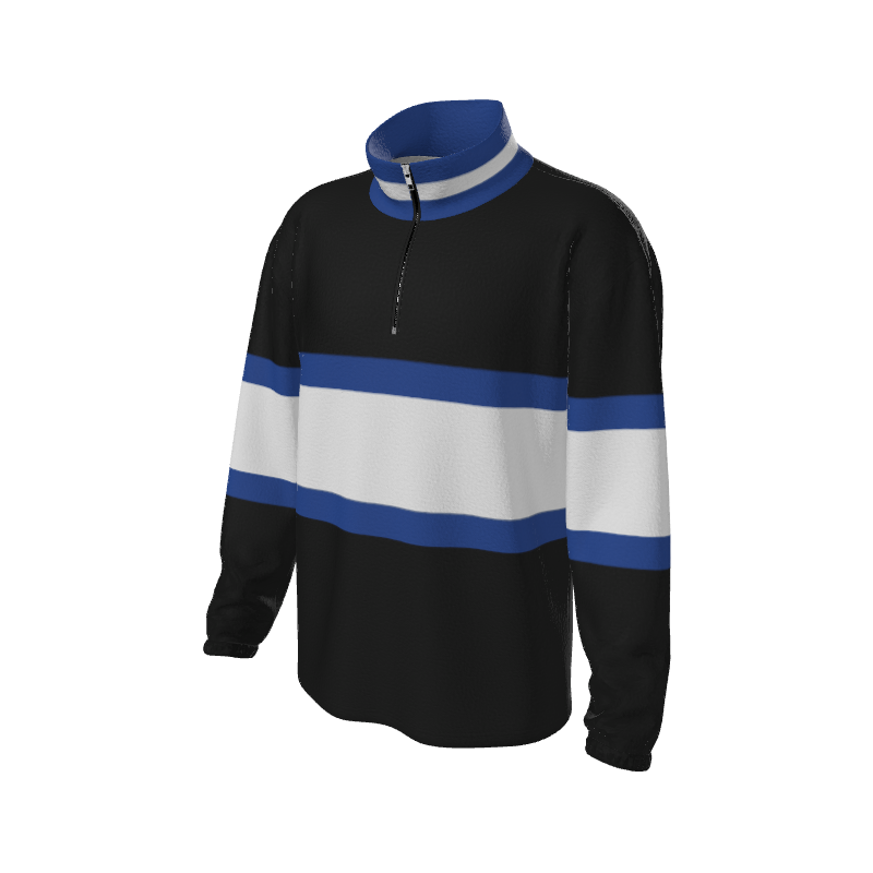 Retro Quarter Zip Fleece 5 Y1 Custom Retro Quarter Zip Fleece. (x 15)