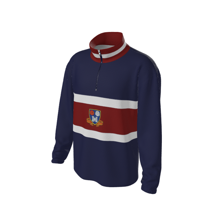 Retro Quarter Zip Fleece 2 Y1 Custom Retro Quarter Zip Fleece. (x 15)