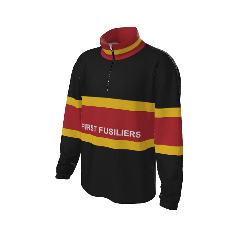 Retro Quarter Zip Fleece 5 Y1 Custom Retro Quarter Zip Fleece. (x 39)