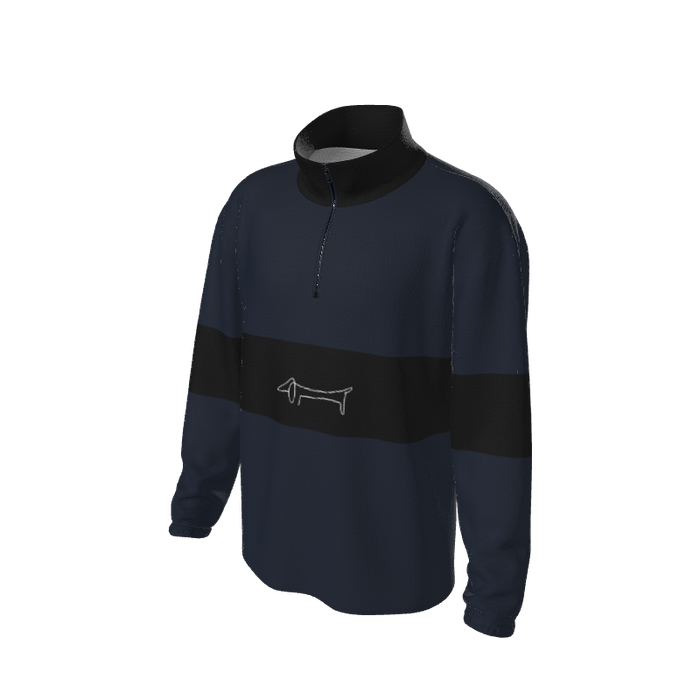Retro Quarter Zip Fleece 1 Y1 Custom Retro Quarter Zip Fleece. (x 15)