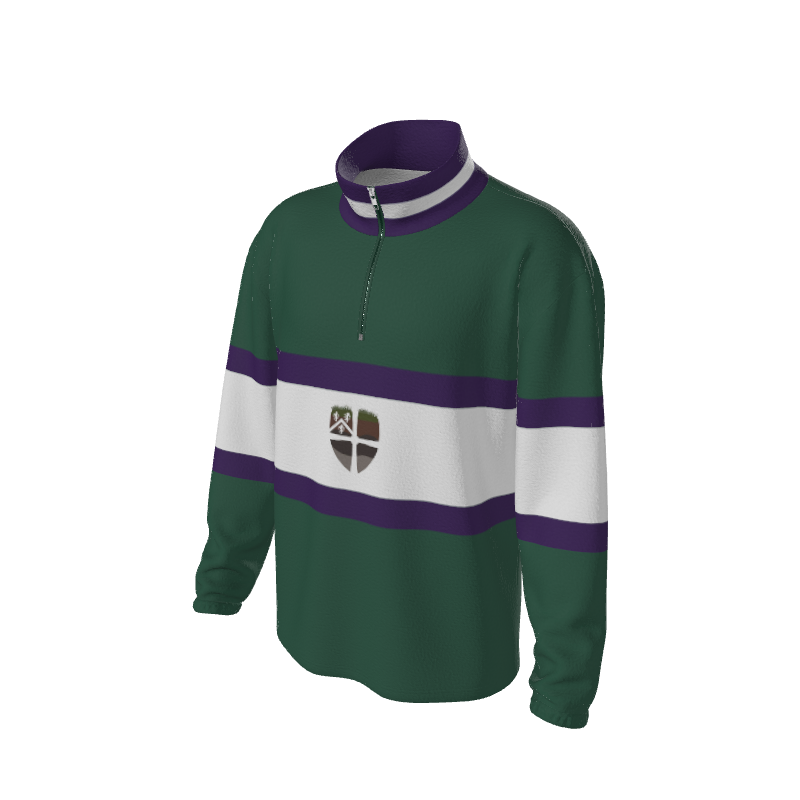 Retro Quarter Zip Fleece 5 Y1 Custom Retro Quarter Zip Fleece. (x 20)