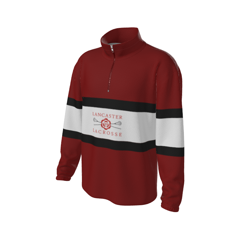 Retro Quarter Zip Fleece 5 Y1 Custom Retro Quarter Zip Fleece. (x 52)