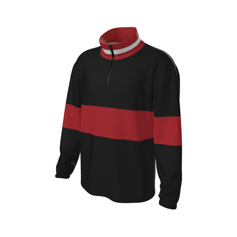 Retro Quarter Zip Fleece 1 Y1 Custom Retro Quarter Zip Fleece. (x 16)