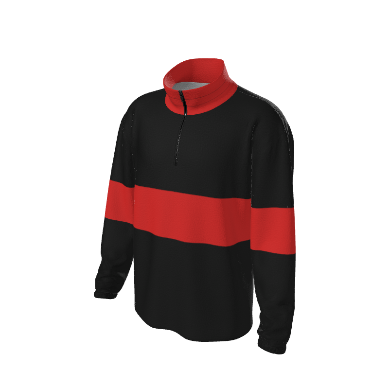 Retro Quarter Zip Fleece 1 Y1 Custom Retro Quarter Zip Fleece. (x 100)