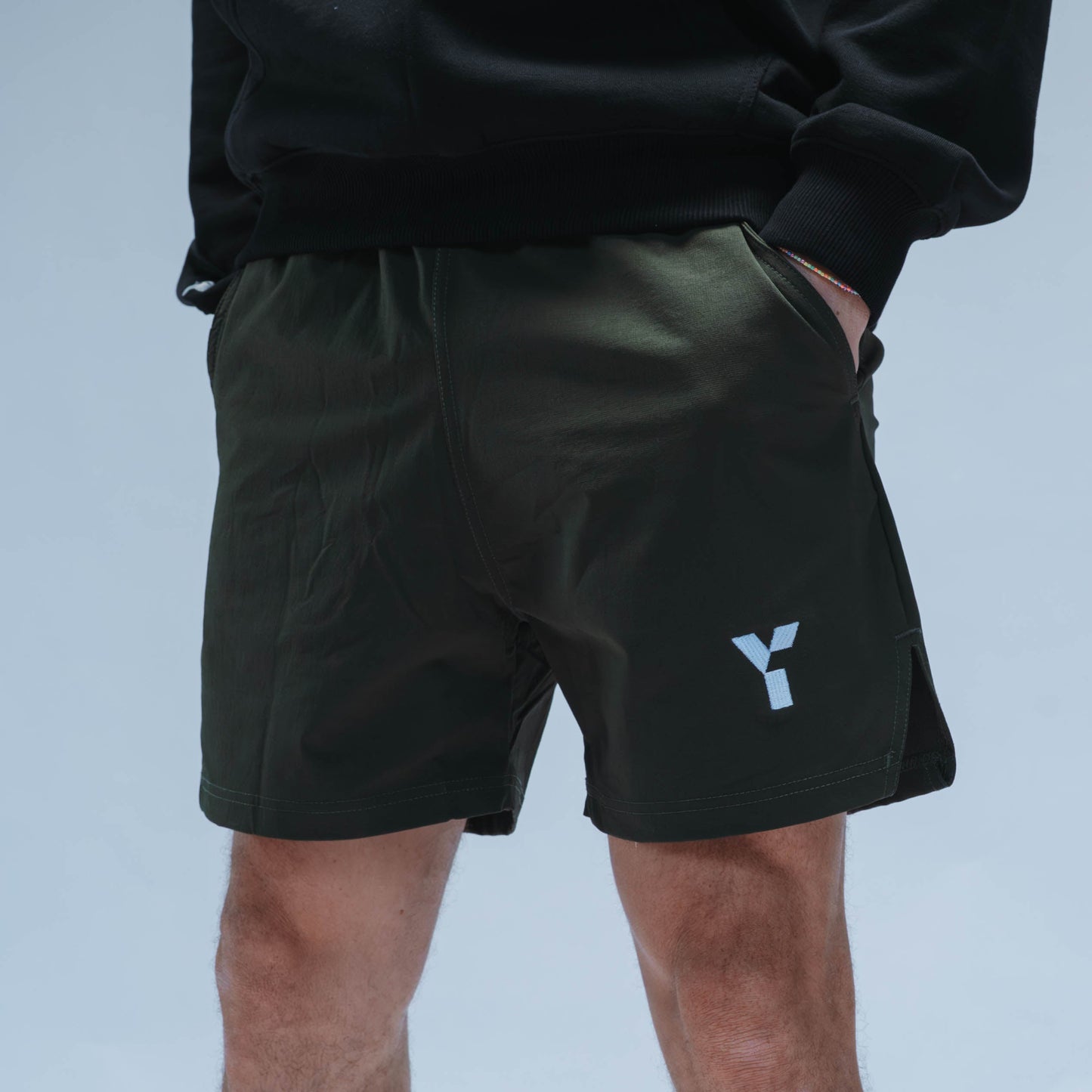 Padel Stretch Shorts (Khaki)