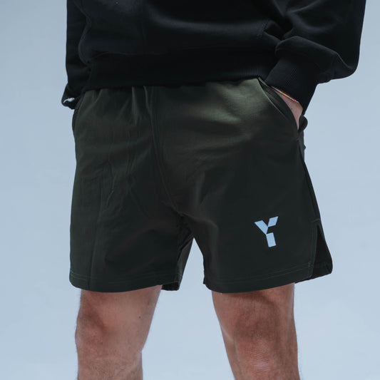Padel Stretch Shorts (Khaki)