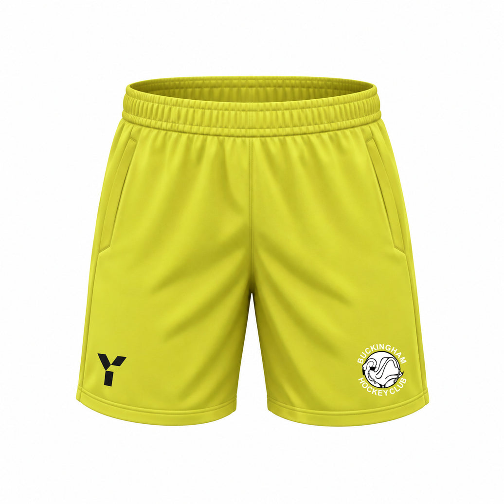 Buckingham HC - GK Shorts - Yellow