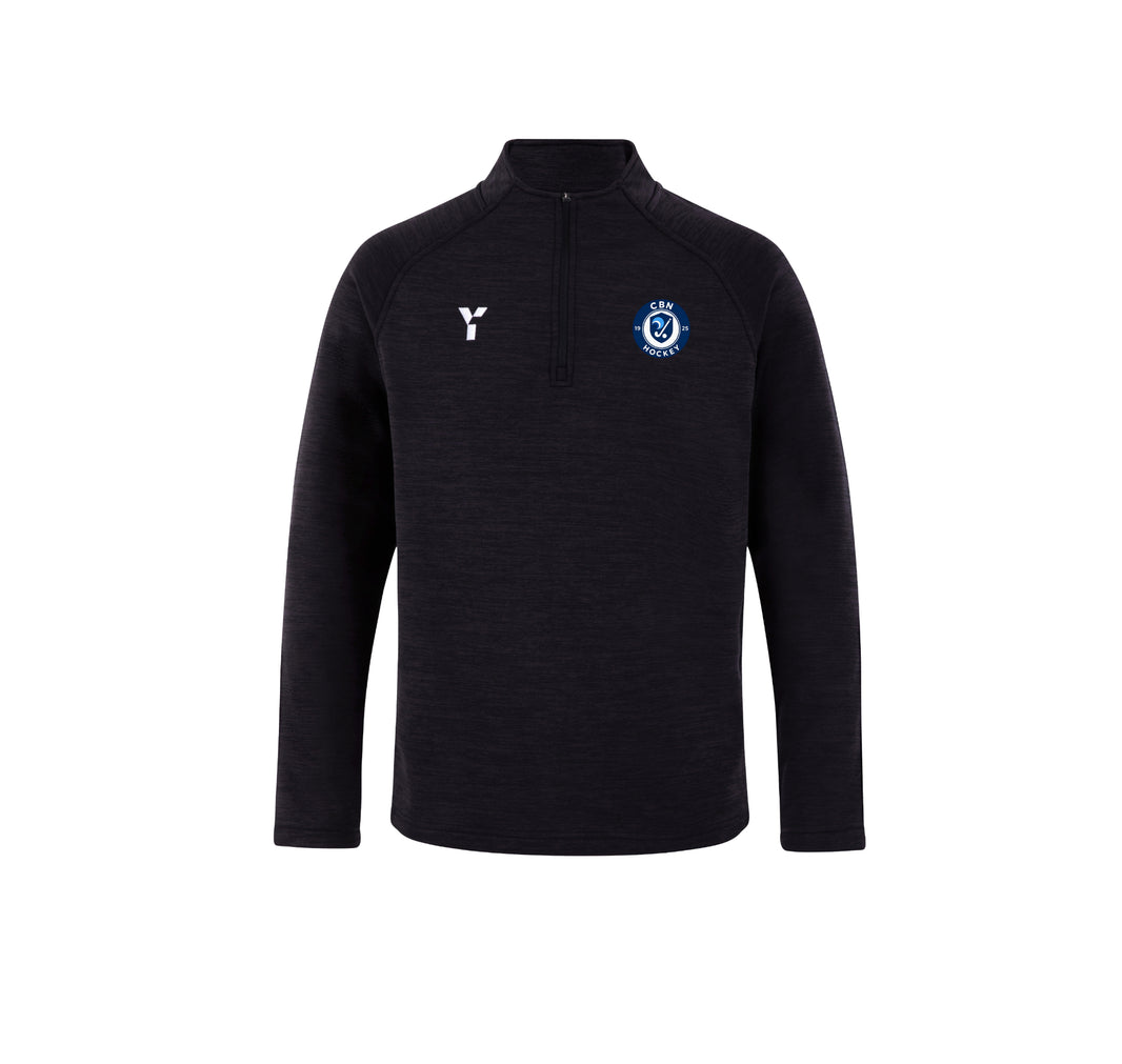 Clitheroe Blackburn Northern HC - Fugi Quarter Zip Unisex Black Melange