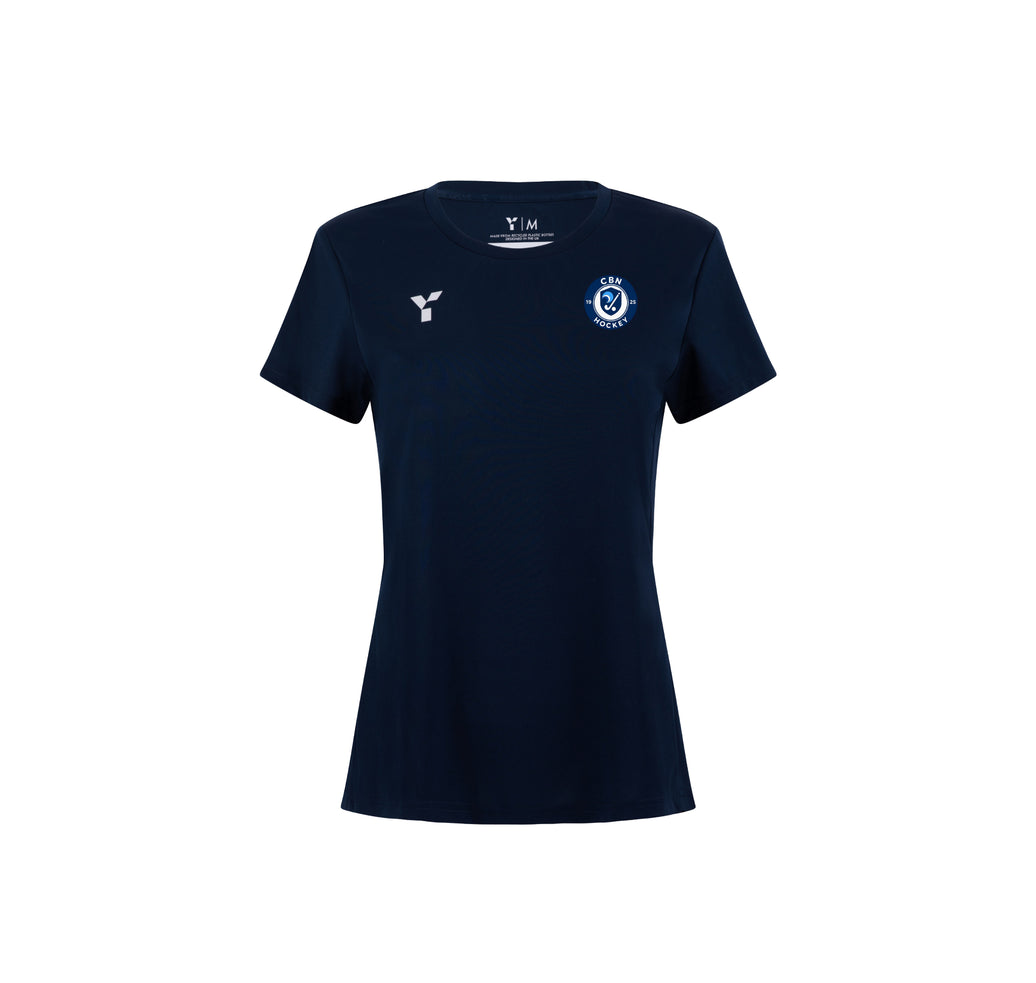 Clitheroe Blackburn Northern HC - Short Sleeve Training Top Women's Navy
