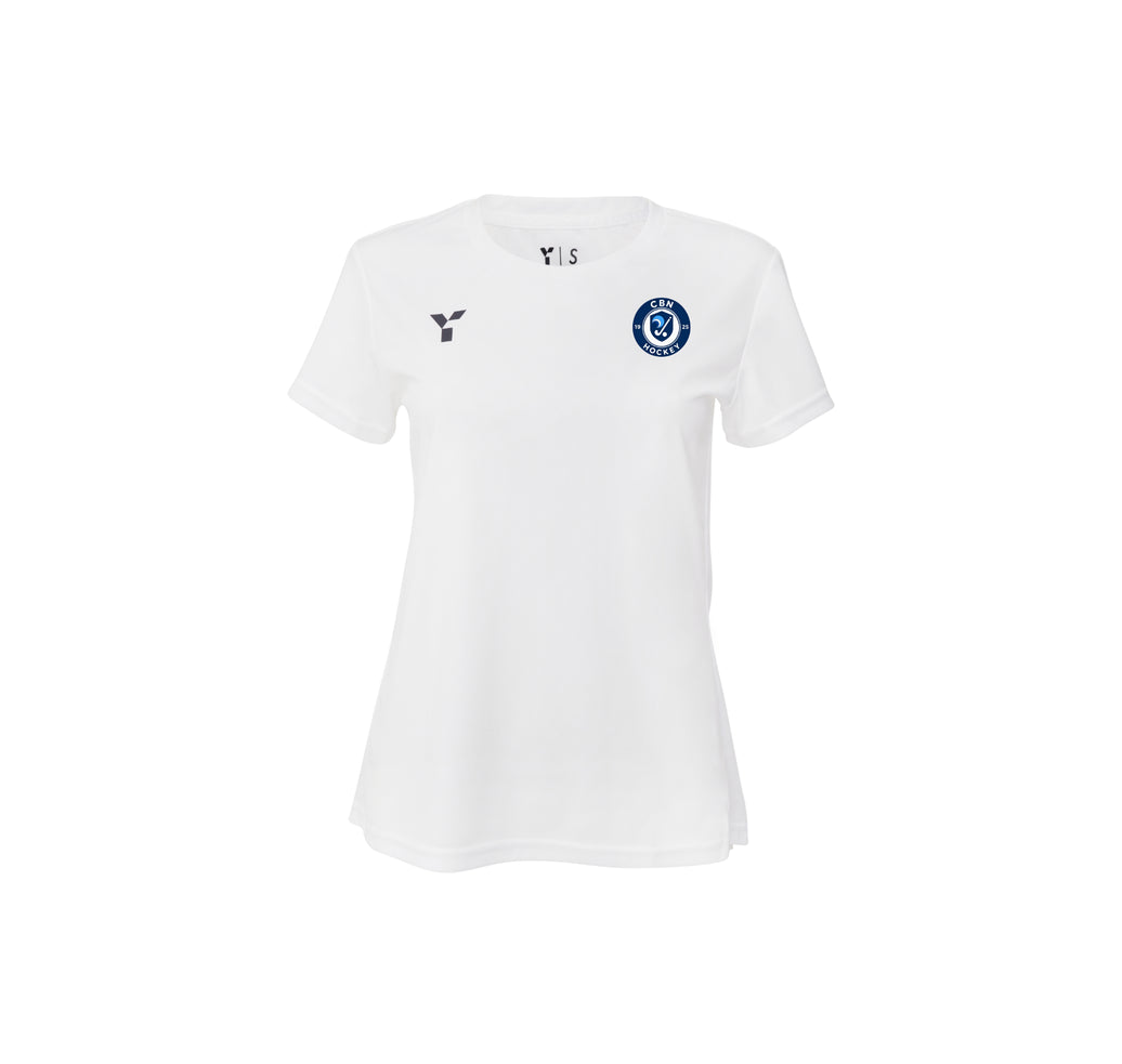 Clitheroe Blackburn Northern HC - Short Sleeve Training Top Women's White