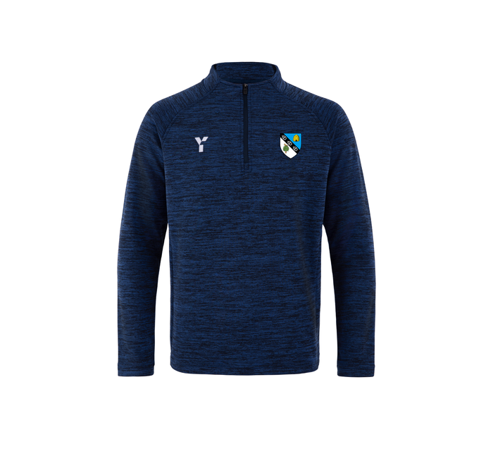 Clydesdale HC - Fugi Quarter Zip Unisex Navy Melange