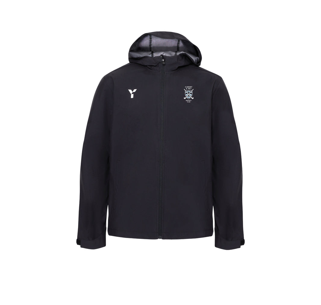 Cardiff and Met HC - Raincoat Unisex Black