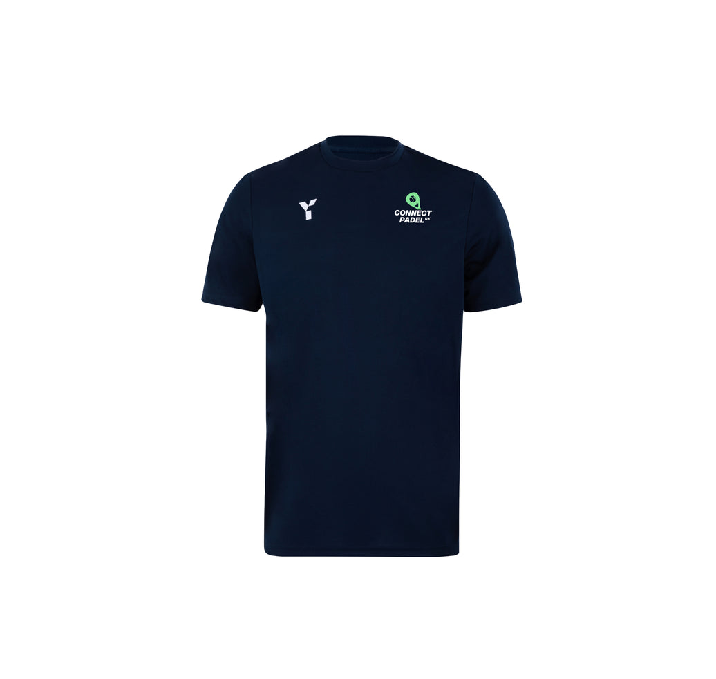 Connect Padel - Short Sleeve Training Top Men's Navy