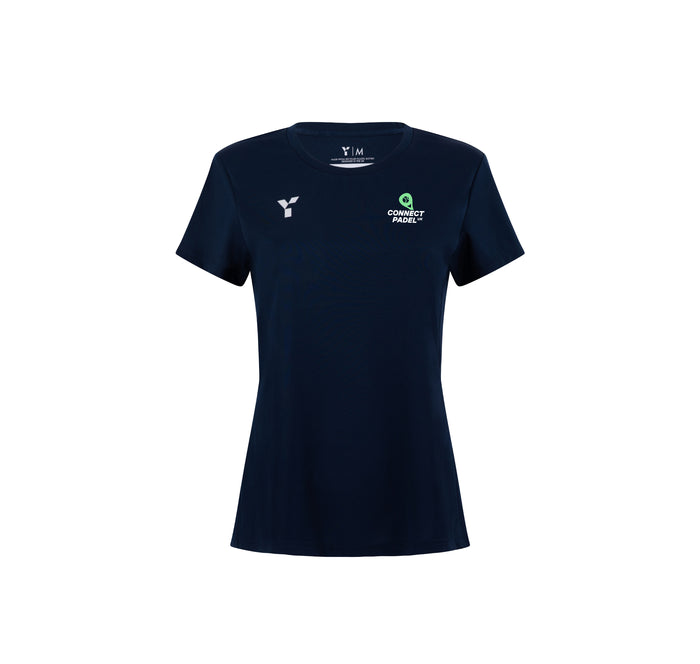 Connect Padel - Short Sleeve Training Top Women's Navy