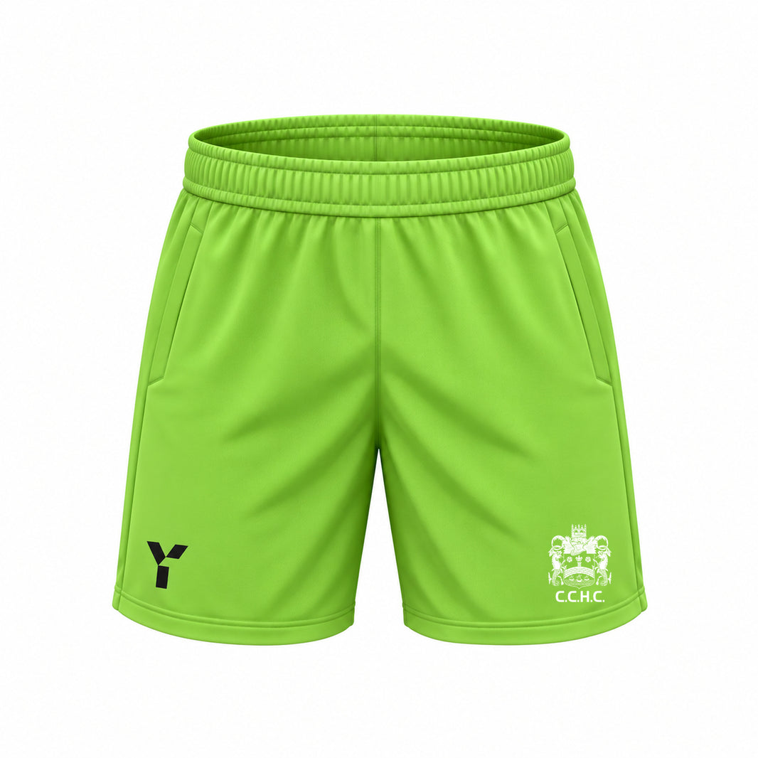 Cambridge City HC - GK Shorts - Green