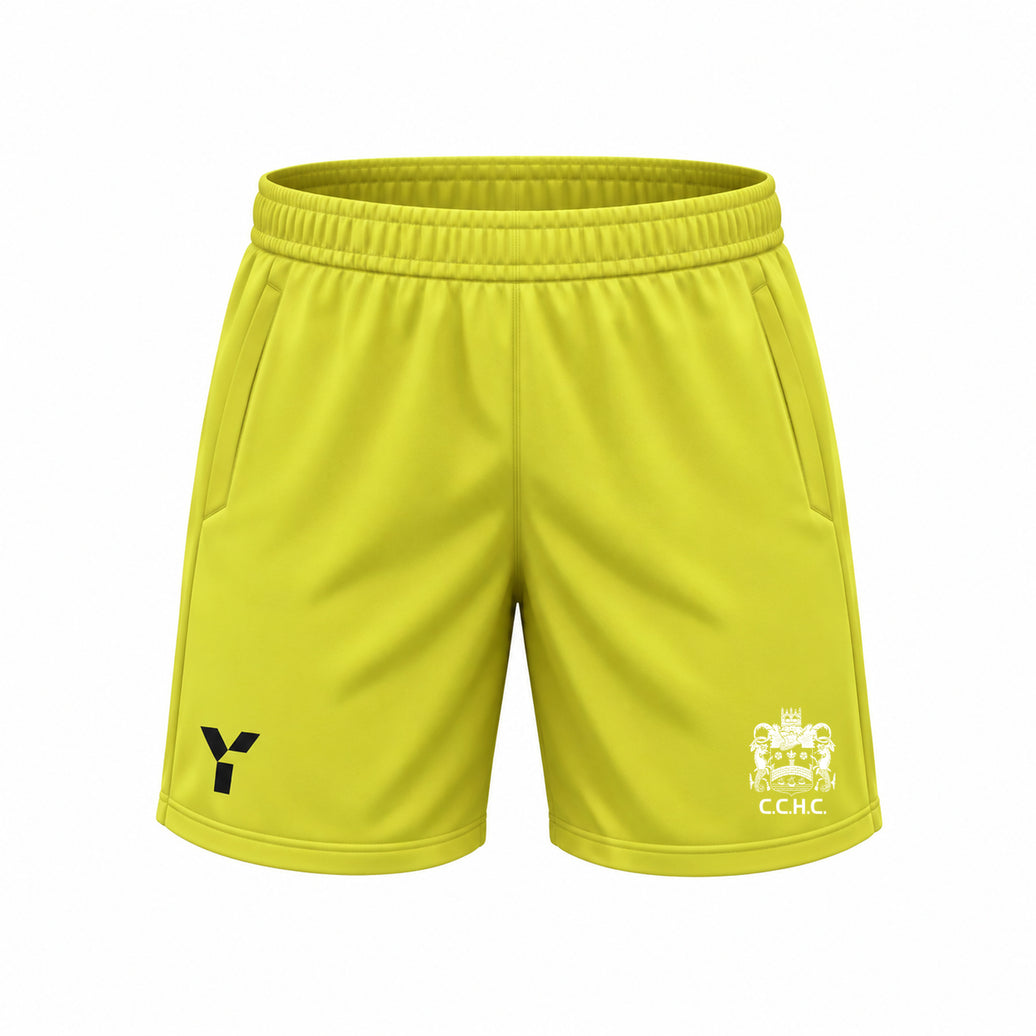 Cambridge City HC - GK Shorts - Yellow