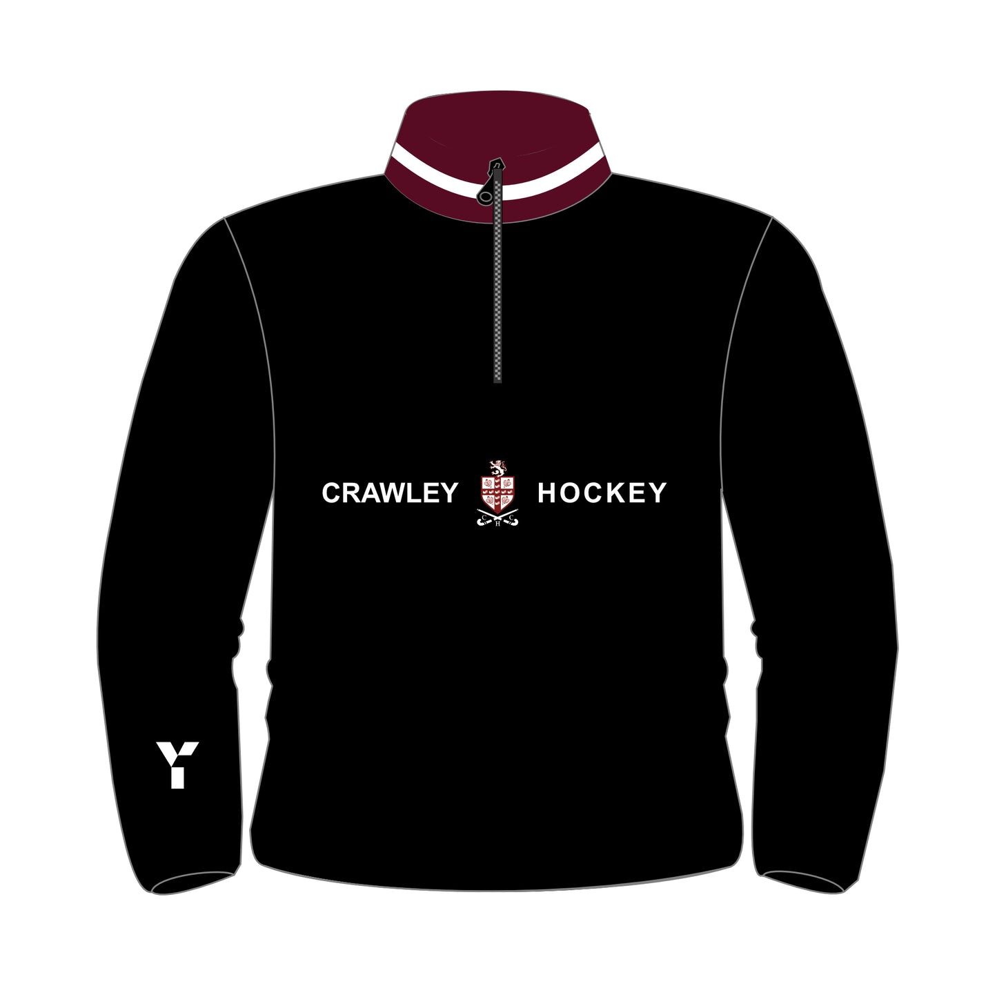 Crawley HC - Retro Quarter Zip