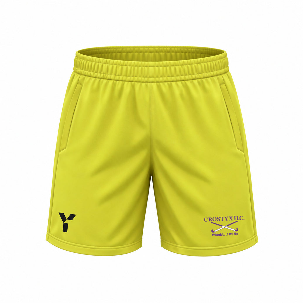 Crostyx HC - GK Shorts - Yellow