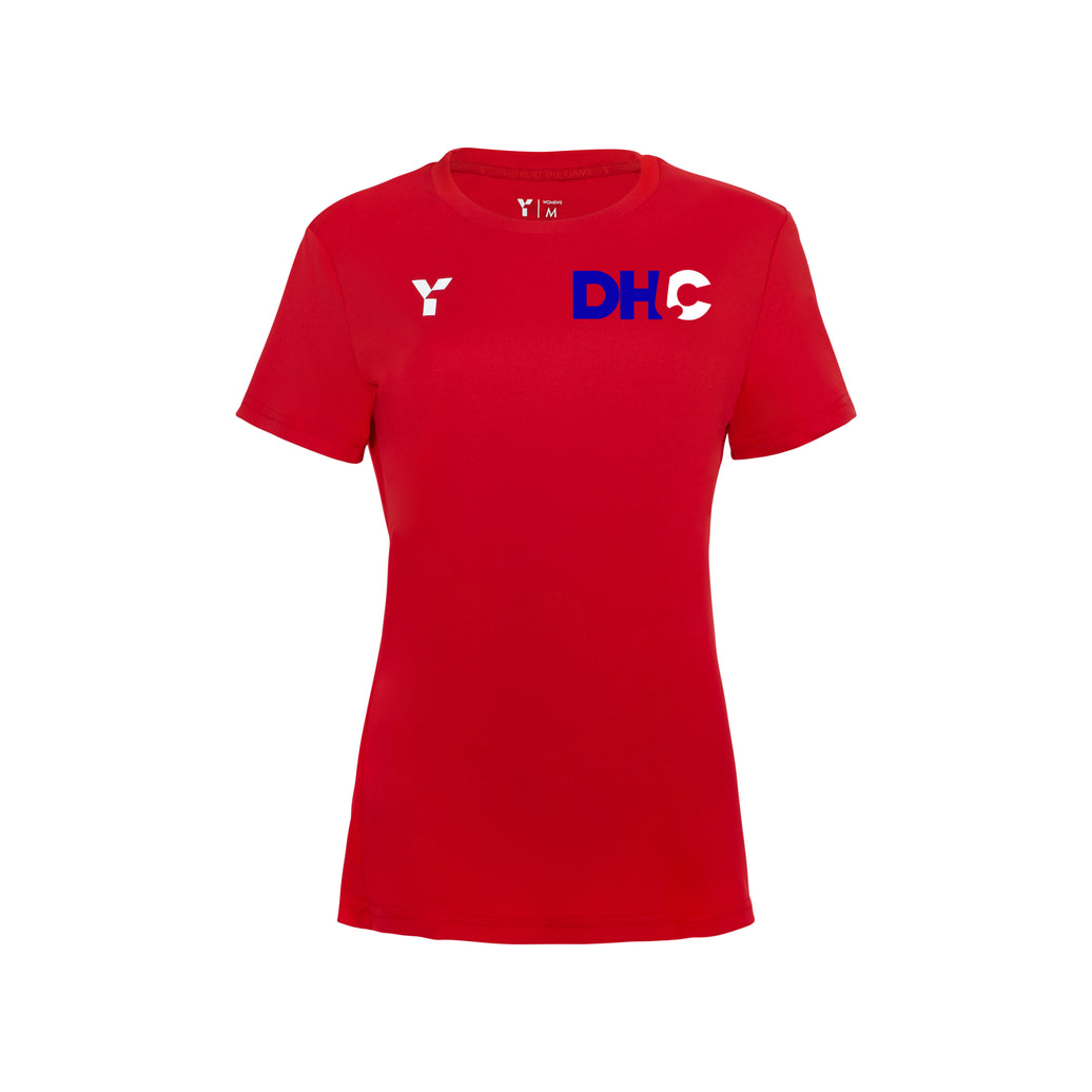 Doncaster HC - Short Sleeve Training Top Women's Red