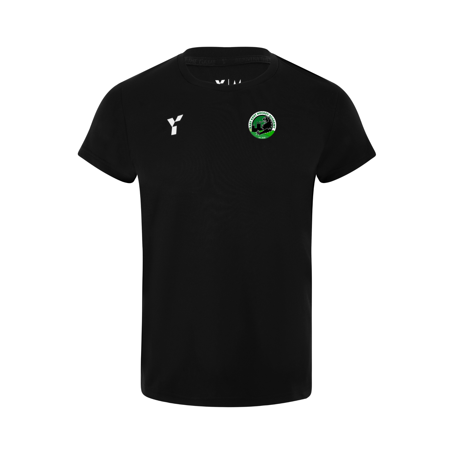 East Kent HA - Junior Short Sleeve Training Top Unisex Black