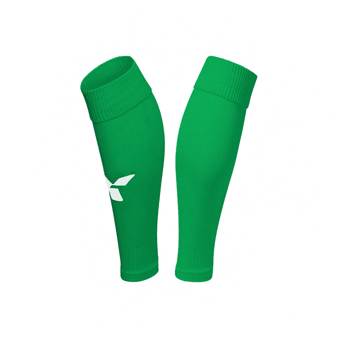 Y1 - Footless Playing Socks Bright Green