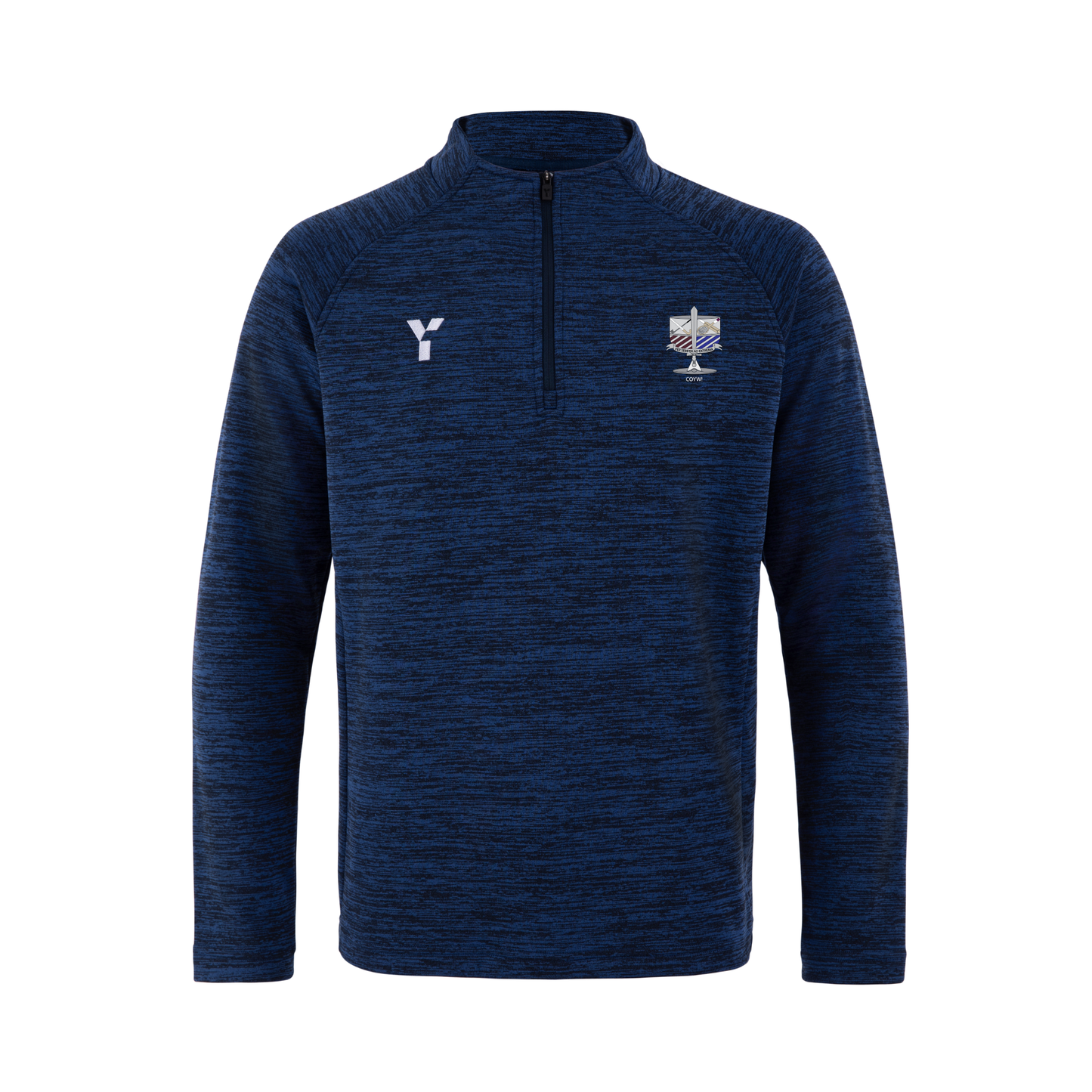 Bacchas HC - Fugi Quarter Zip Unisex Navy Melange