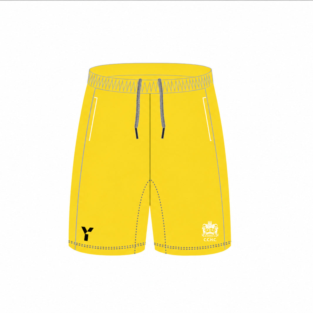 Cambridge City HC - GK Shorts - Yellow