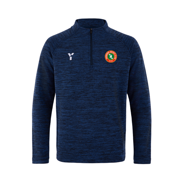 Harborne HC - Fugi Quarter Zip Unisex Navy Melange (SALE)