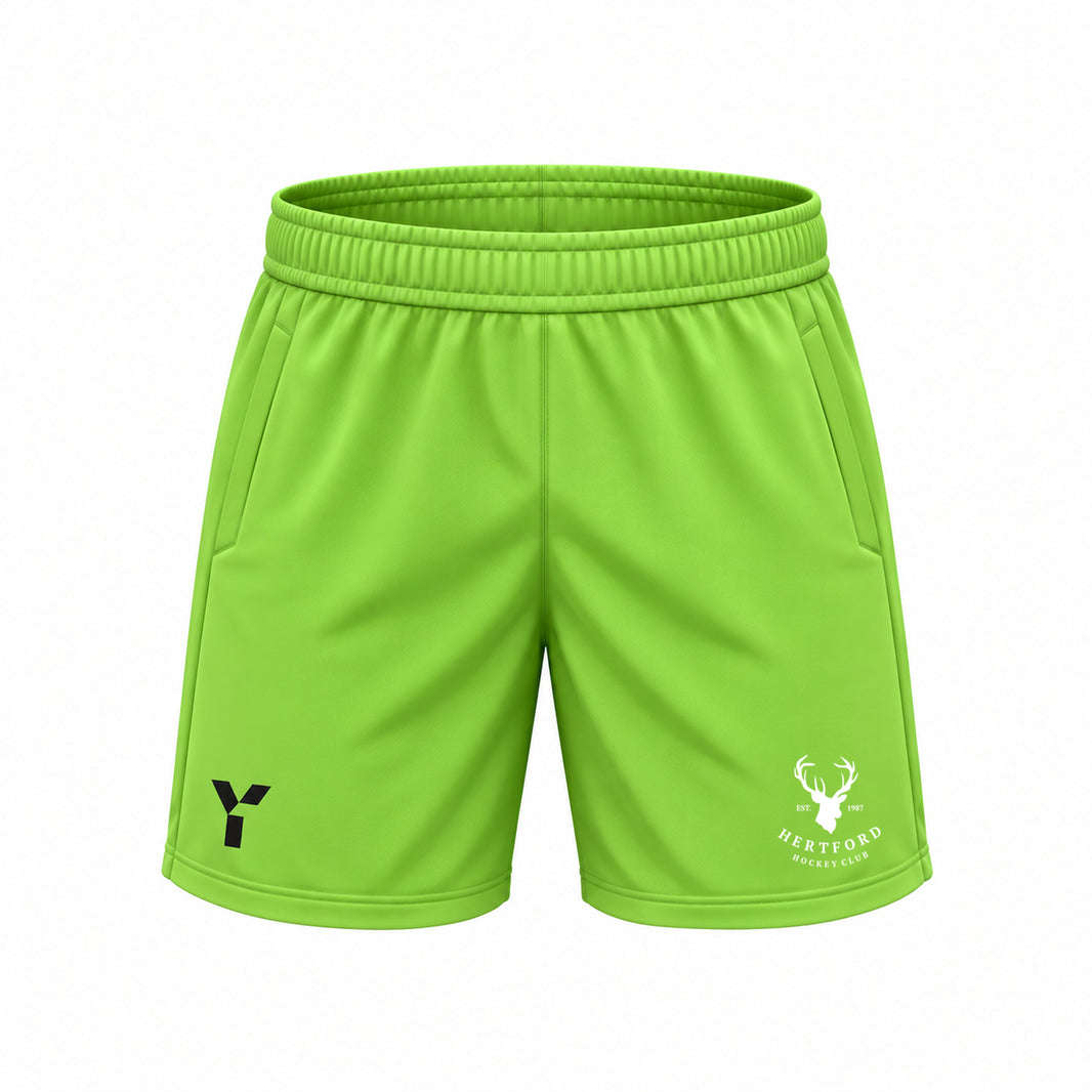 Hertford HC - GK Shorts - Green