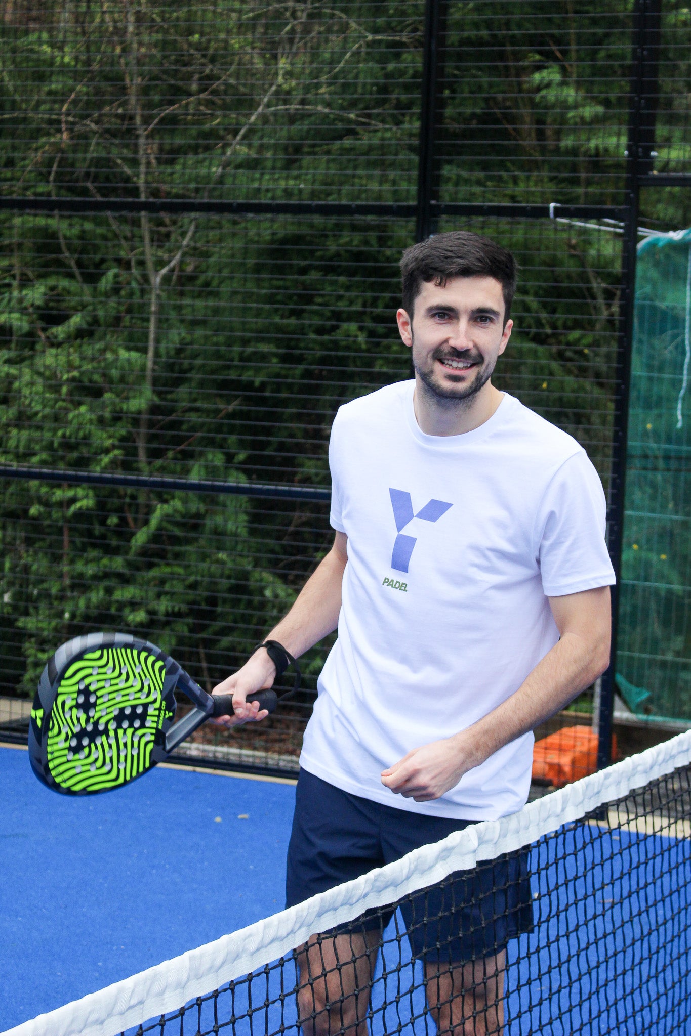 Clubhouse Padel Tee - White