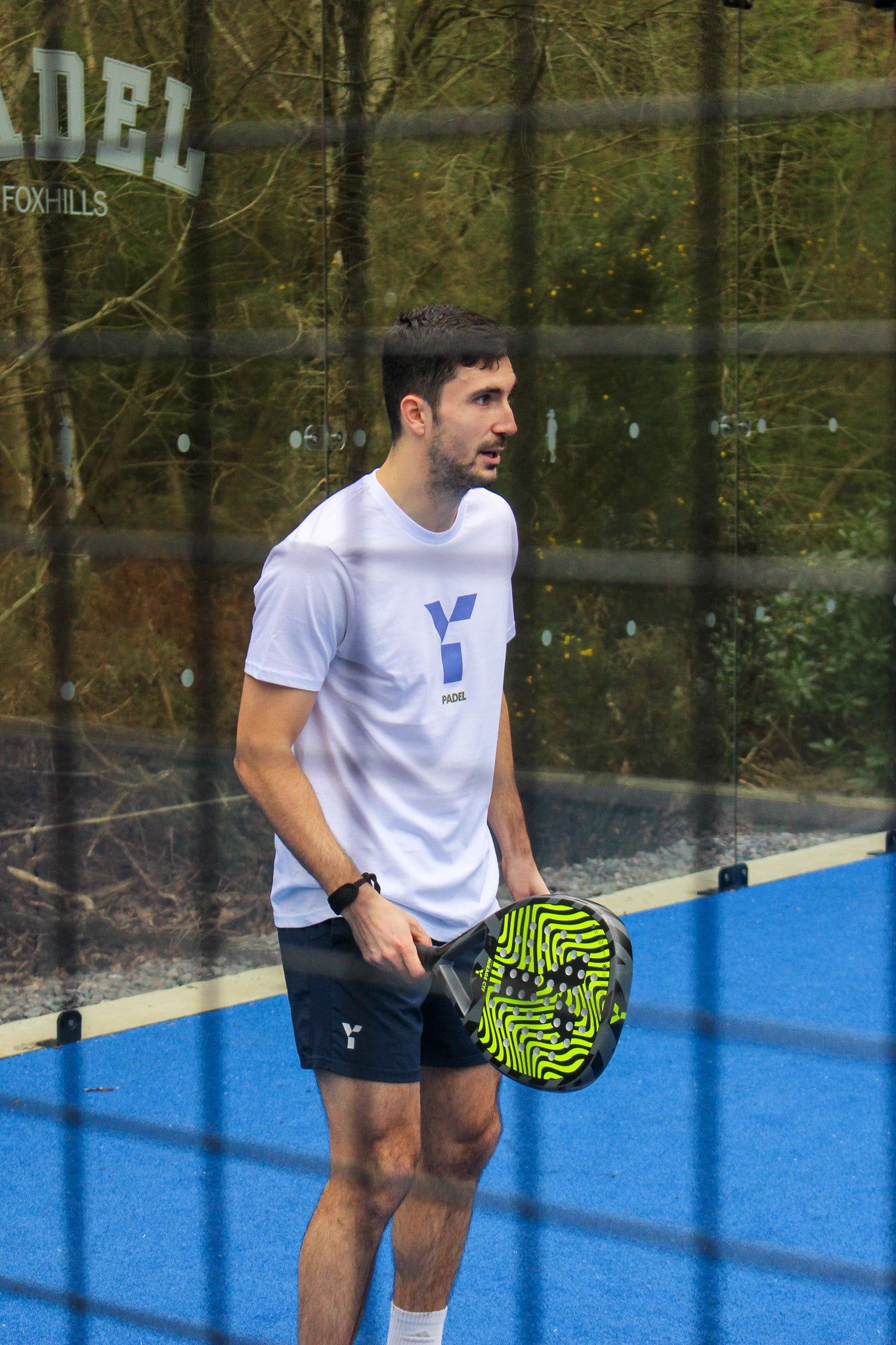 Clubhouse Padel Tee - White