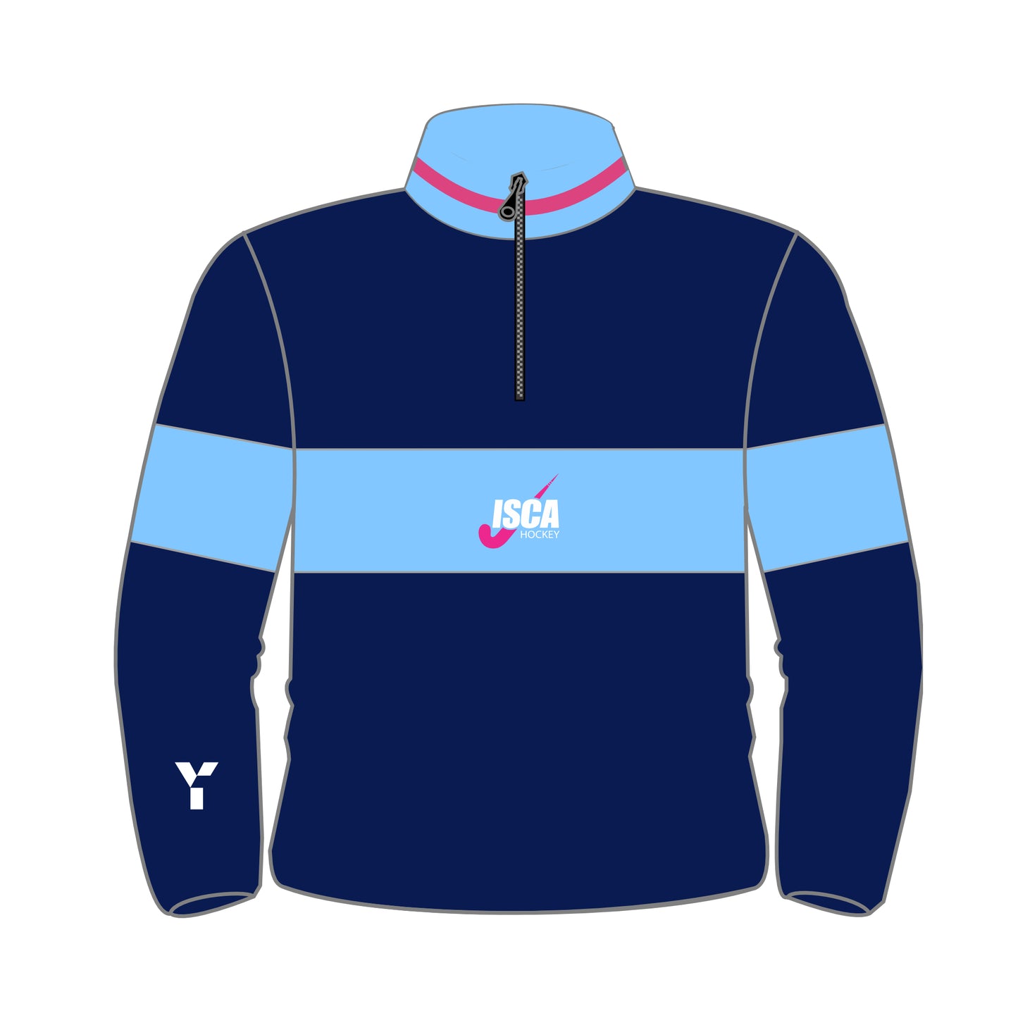 ISCA HC - Retro Quarter Zip