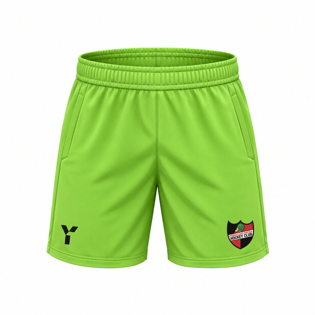 Ipswich and East Suffolk HC - GK Shorts - Green