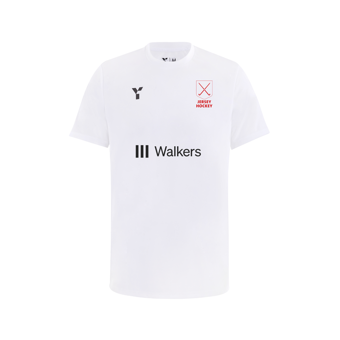 Jersey Hockey - Junior Short Sleeve Training Top Unisex White (Walkers)