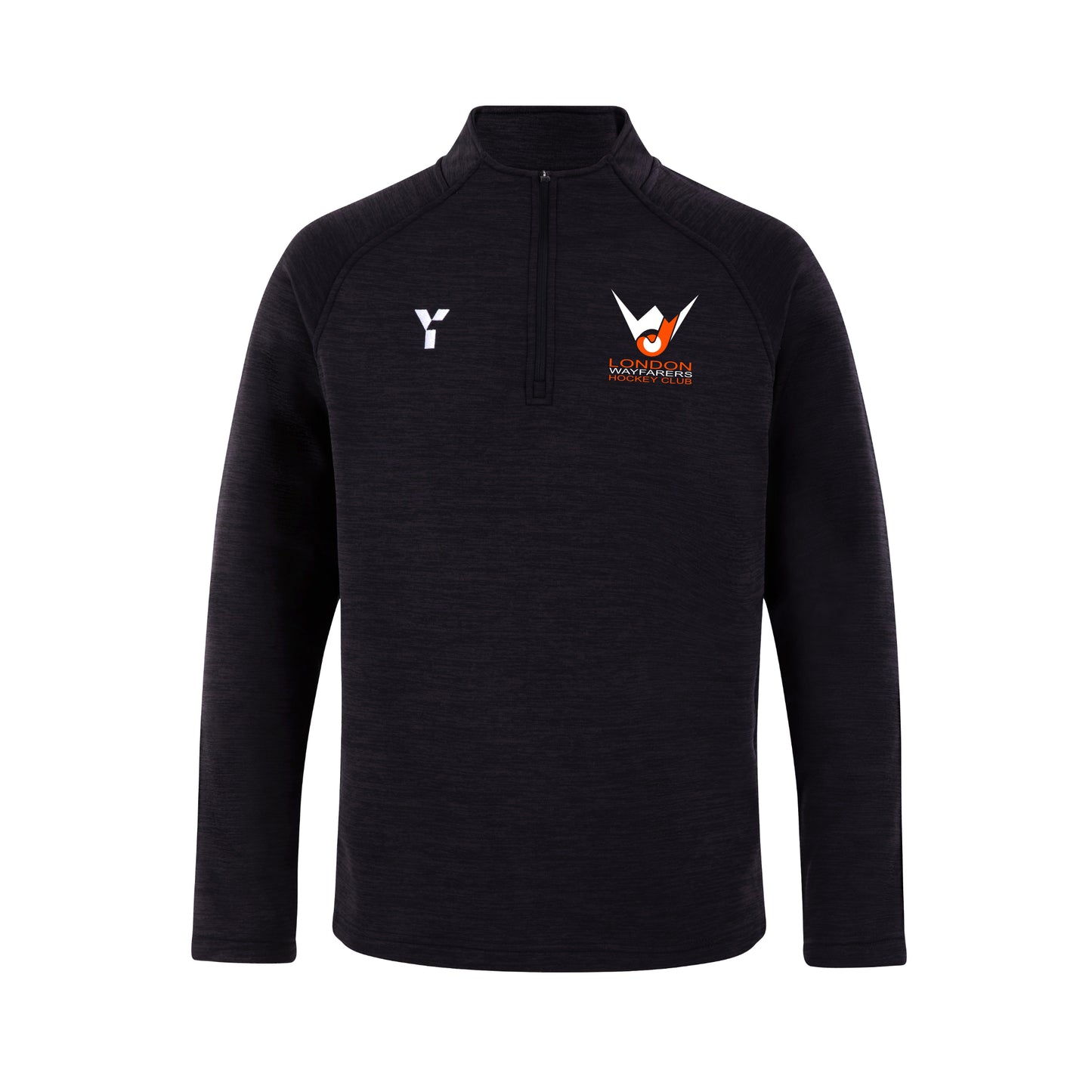 London Wayfarers HC - Fugi Quarter Zip Unisex Black Melange