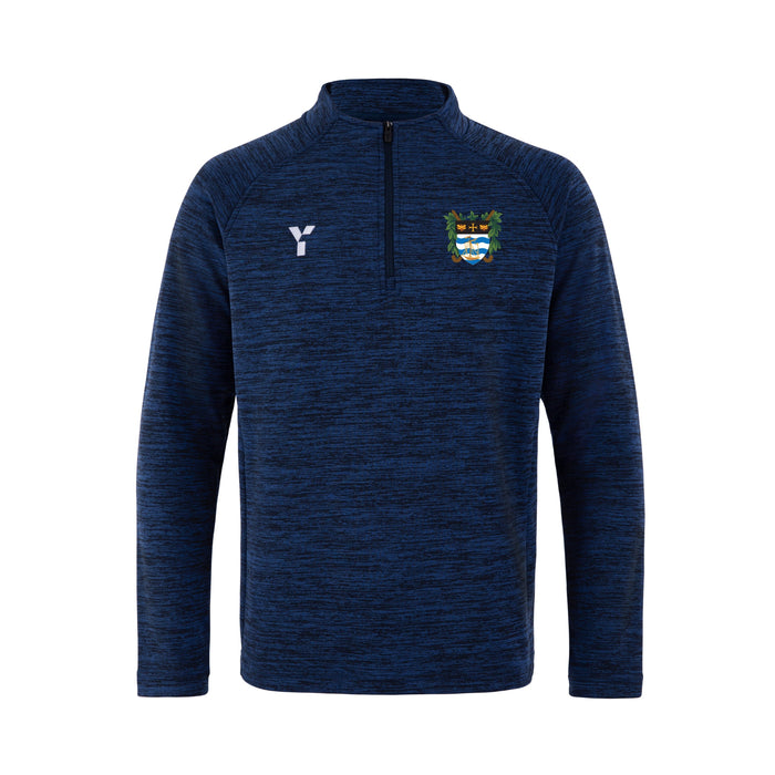 Stourport HC - Fugi Quarter Zip Unisex Navy Melange (SALE)