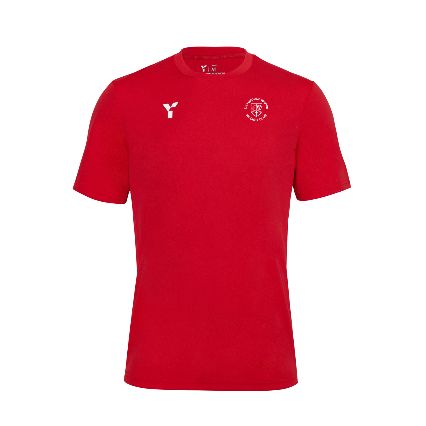 Telford and Wrekin HC - Junior Short Sleeve Training Top Unisex Red